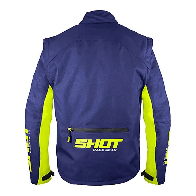 Shot Contact Jacket (Blue/Neon Yellow)