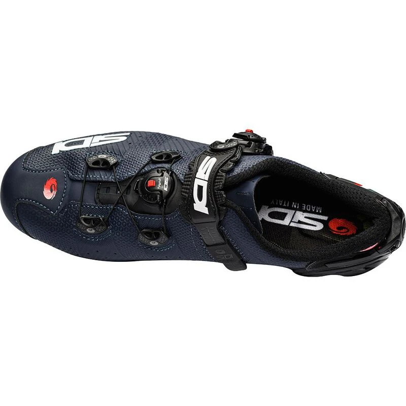 Sidi Wire 2 Carbon Cycling Shoes Matt Blue Black Sportpursuit
