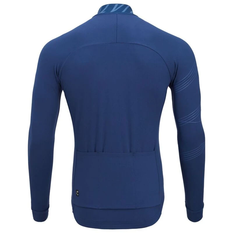 Silvini Mens Varano Long Sleeve Jersey (Navy Blue) | Sportpursuit.com