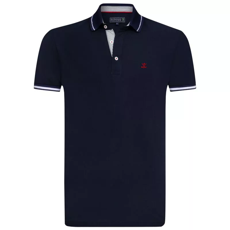 Sir Raymond Tailor Mens Freddy Polo Shirt Denim Sportpursuit
