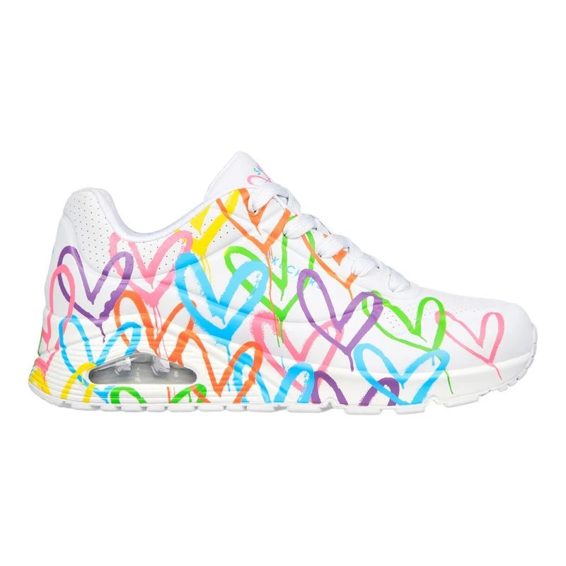 Skechers highlights ladies canvas shoes online