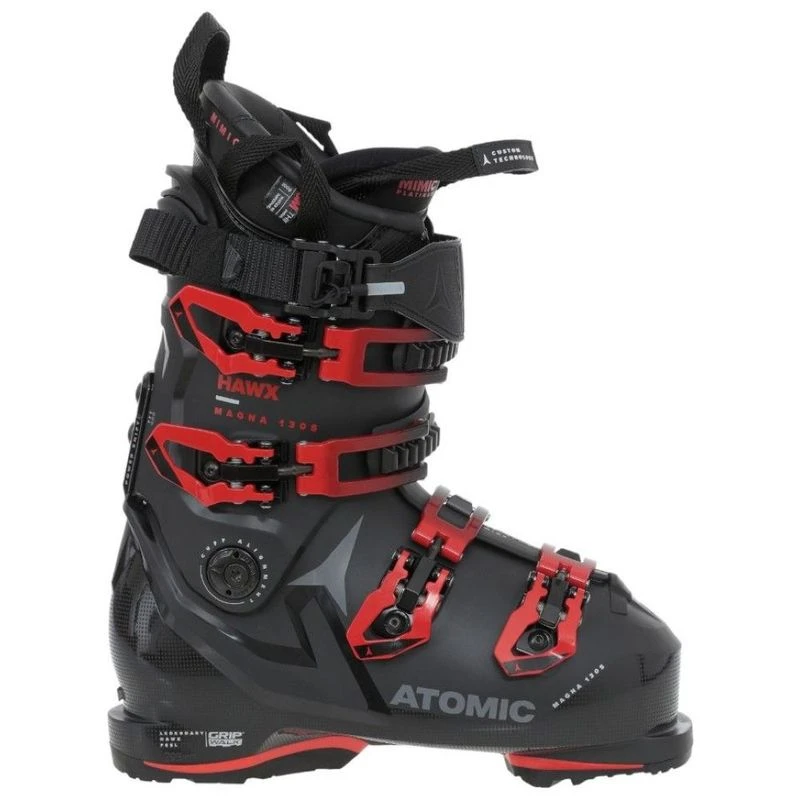 Atomic Mens Hawx Magna 130 S GW Ski Boots Black Red Sportpursuit.c