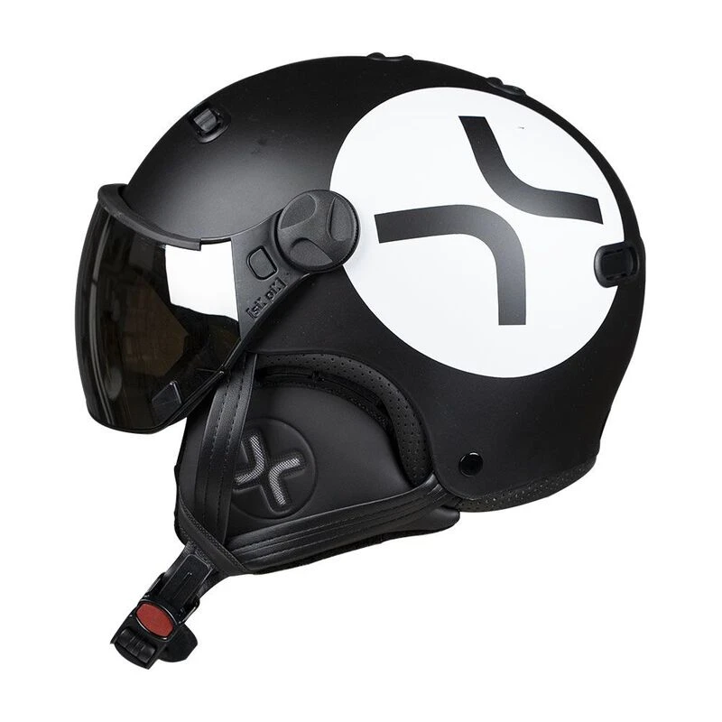 Lacroix Mens Omega Ski & Snowboarding Helmet (Black) Sportpursuit.co