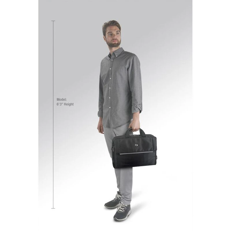 Solo NY Chrysler Briefcase (Black)