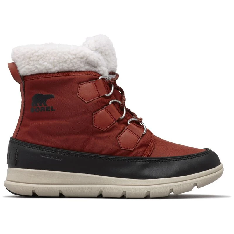 Sorel Womens Sorel Explorer Carnival Boots Rusty Black Sportpursui