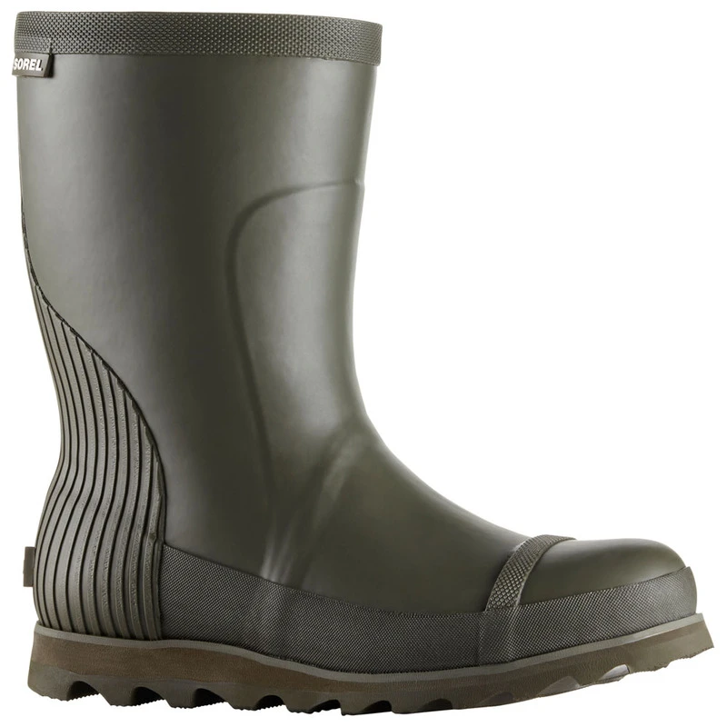Sorel Womens Joan Short Rain Boots Nori Zest Sportpursuit