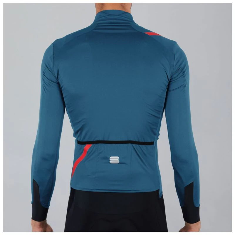Sportful Mens Fiandre Light NoRain Jacket Blue Sea Sportpursuit