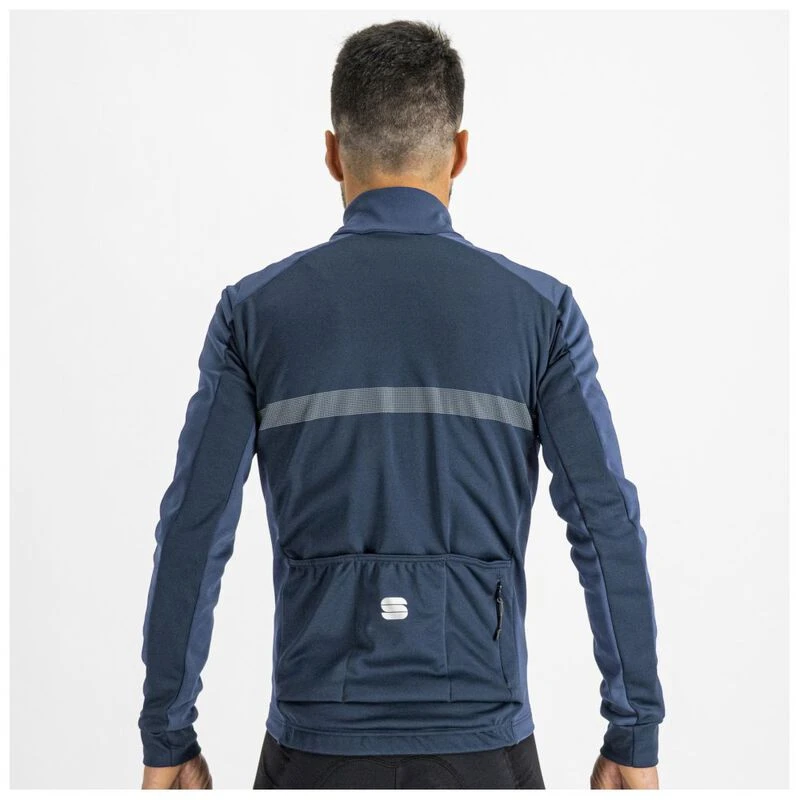 Sportful Mens Giara Softshell Jacket Blue Sea Sportpursuit