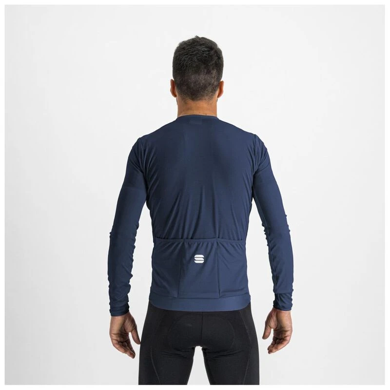 Sportful Mens Matchy Long Sleeve Jersey Galaxy Blue Sportpursuit.c