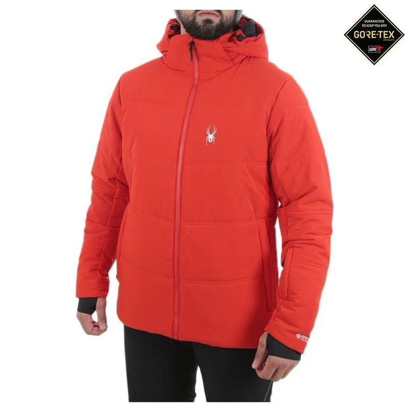 Spyder Mens Liability GTX Insulated Ski Jacket Volcano Sportpursui