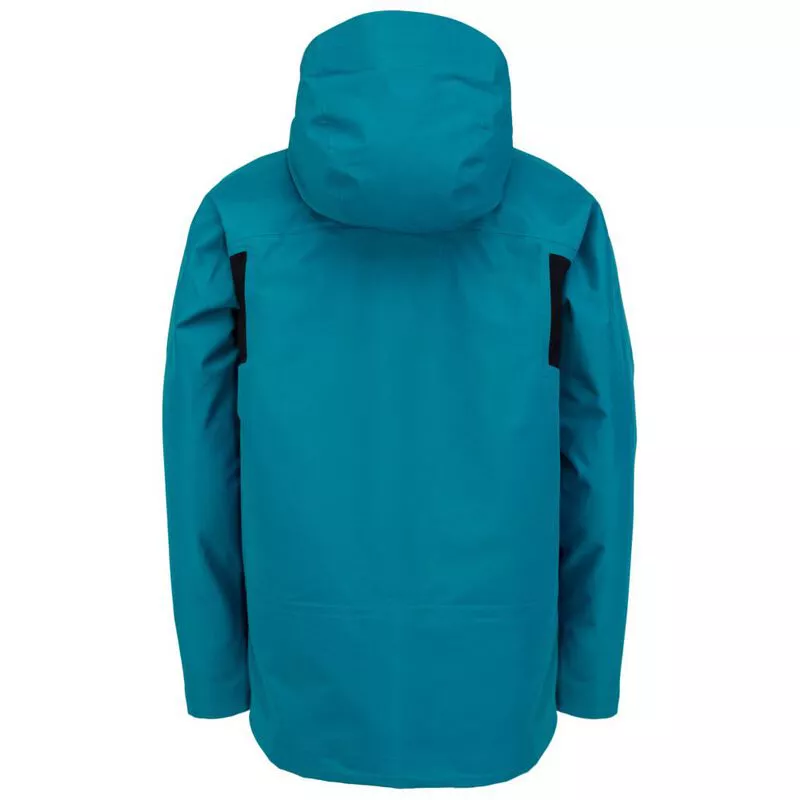 Spyder Mens Eiger GTX Jacket Turquoise Aqua Sportpursuit