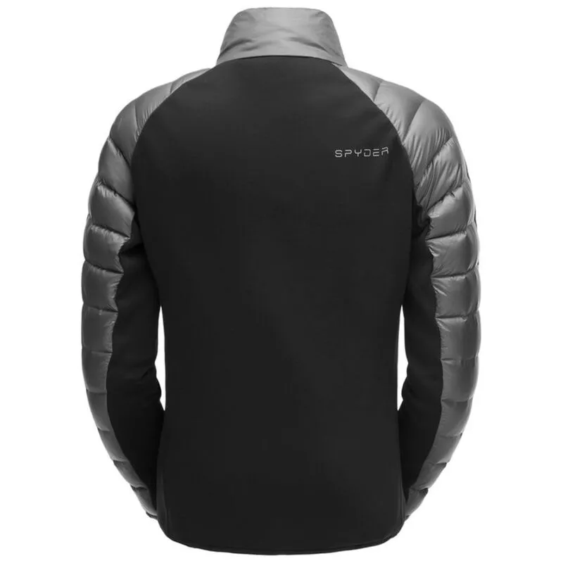 Spyder men's syrround 2025 hybrid full zip jacket