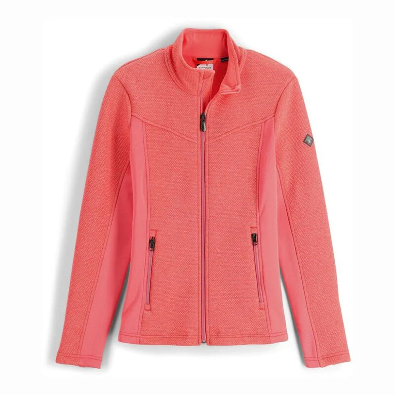 Spyder Guanti Encore Da Donna, In Pile Elasticizzato, Touchscreen E Impugnatura In Silicone