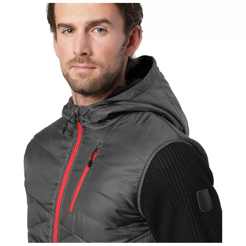 Spyder Mens Ouzo Stryke Jacket Polar Black Red Sportpursuit
