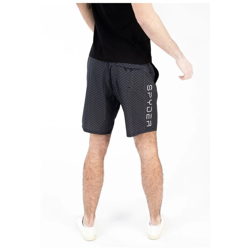 Spyder Mens Hybrid Board Shorts Black Sportpursuit