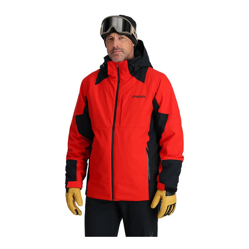 Spyder Mens Contact Jacket Red Sportpursuit