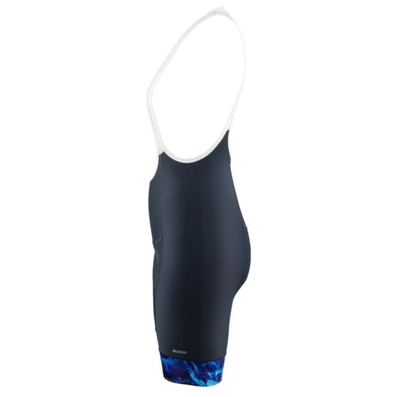 Sugoi Womens Evolution PRT Bib Shorts Deep Navy Thunder Sky Sportp