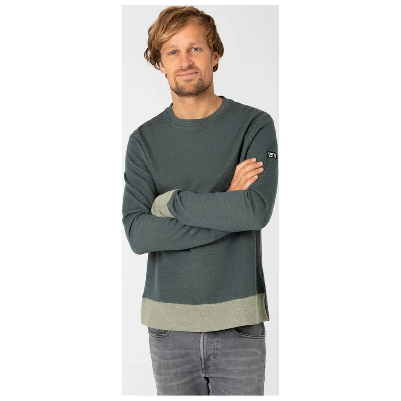 Merino Wool Shirt, Men's Vapor Long Sleeve Crew