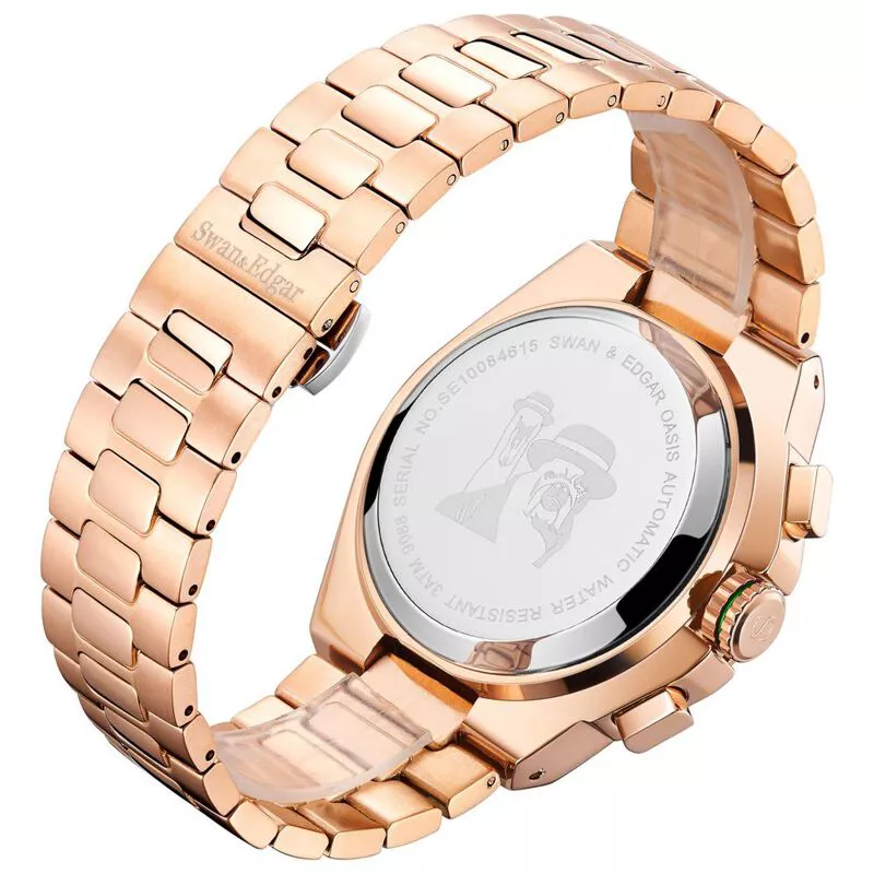 Swan Edgar Oasis Automatic Watch Rose Sportpursuit
