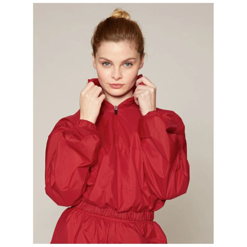 Womens red best sale windbreaker