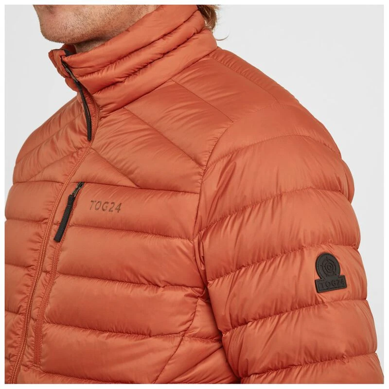 Mens orange down new arrivals vest