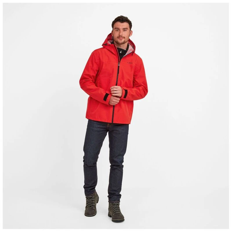 TOG 24 Mens Foston Waterproof Jacket Fire Red Sportpursuit