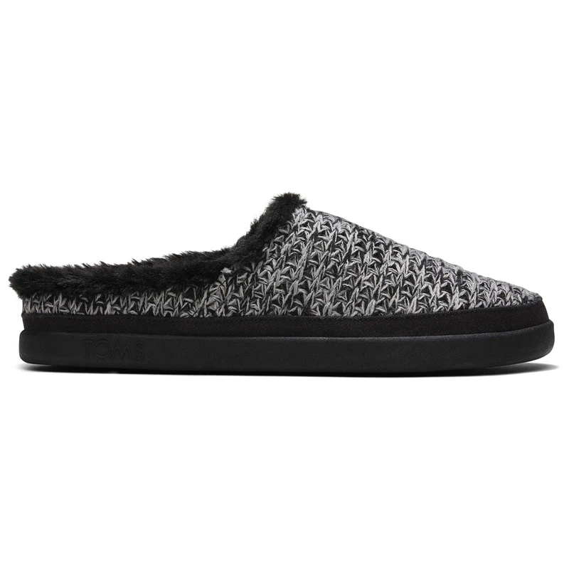 TOMS Womens Sage Slippers (Black)