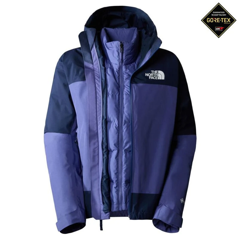 The North Face Womens Mountain Light Triclimate GTX Jacket Cave Blue