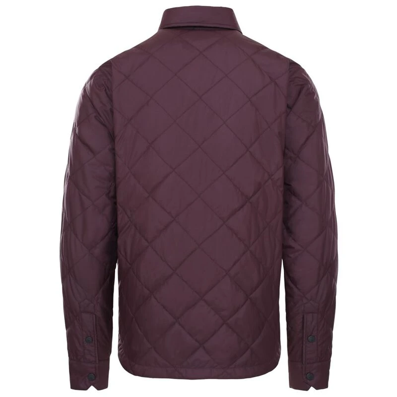 TheNorthFace Mens Fort Point Insulated Flannel Jacket Root Brown Timb