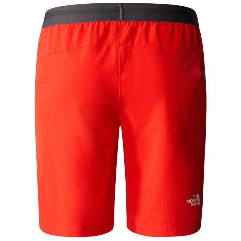 The North Face Mens Athletic Outdoors Woven Shorts (Fiery Red) | Sport
