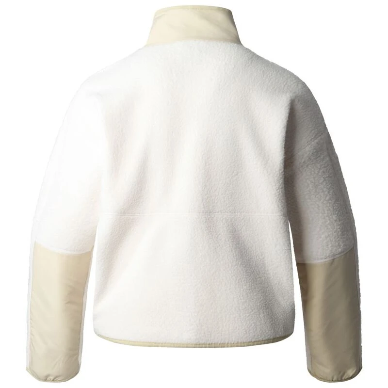 The North Face Womens Plus Size Cragmont Fleece Jacket (Gardenia White