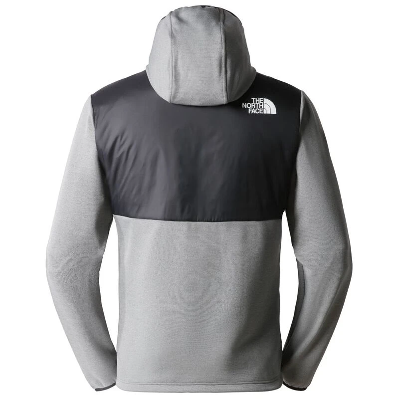 The North Face Mens Mountain Athletics 1/4 Zip Hooded Fleece Pullover