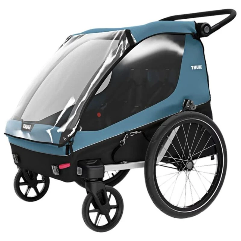 Thule Remorque velo Courier Bleu privatesportshop.be fr