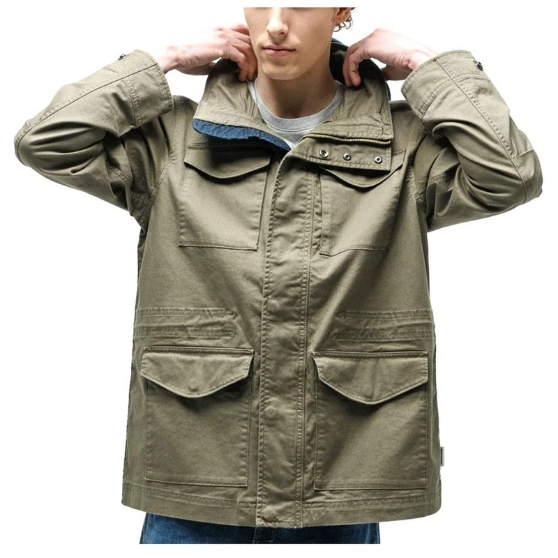 Timberland Mens M65 CLS Jacket (Grape Leaf)