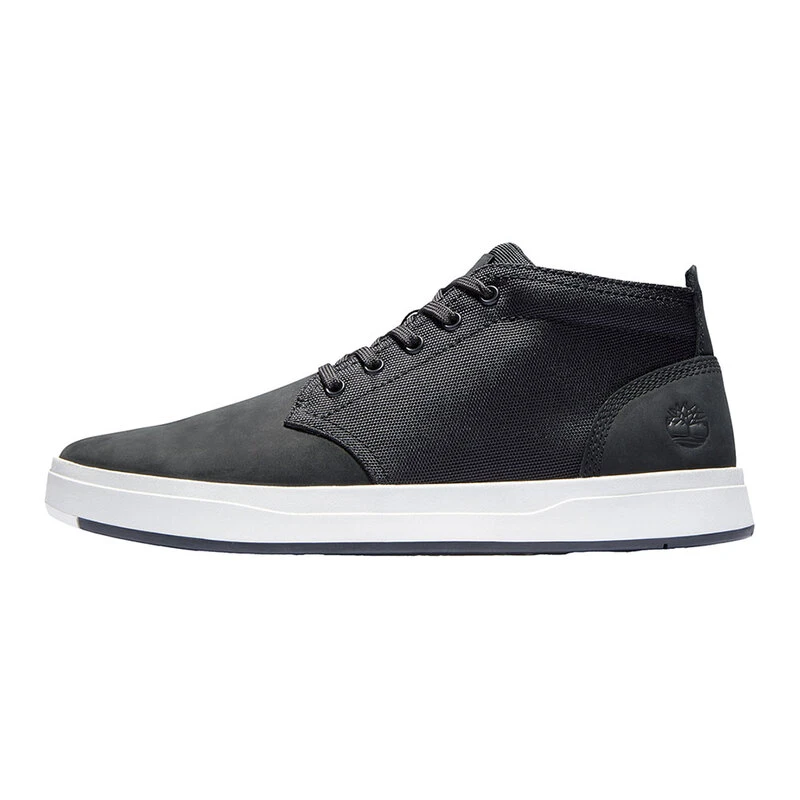 Timberland Mens Davis Square Casual Shoes Black Sportpursuit