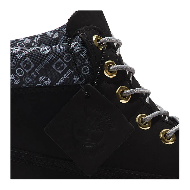 Timberland Kids Premium 6in Casual Boots Black Sportpursuit