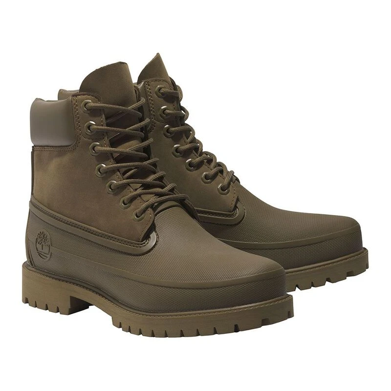 Mens olive timberland boots hot sale