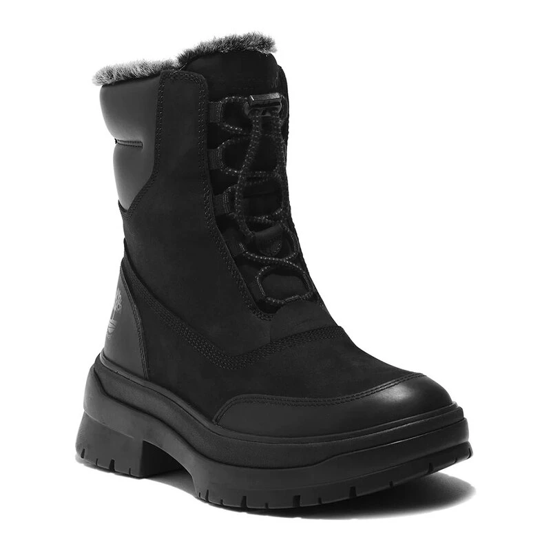 Timberland black snow boots top