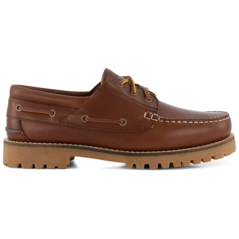 Travelin Mens Plymouth Boat Shoes (Brown) | Sportpursuit.com
