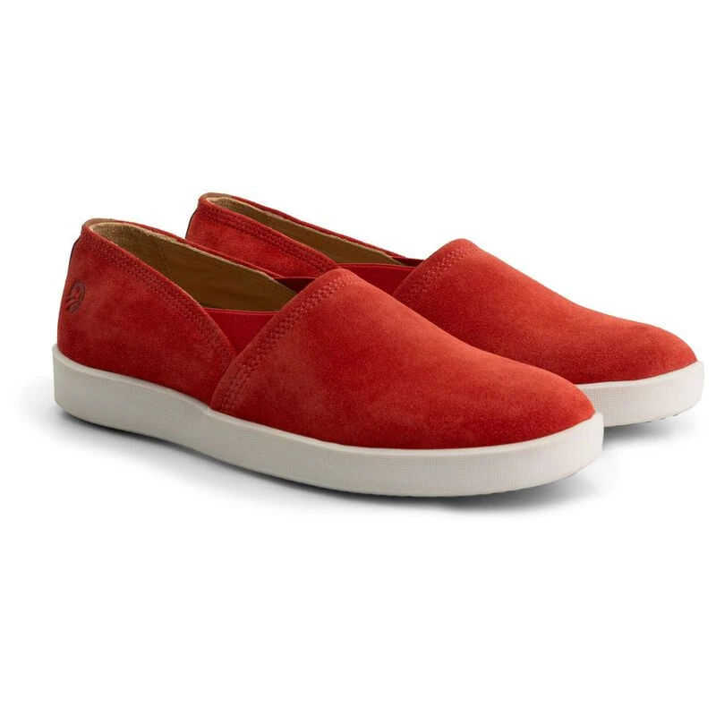 Red suede casual slip on shop