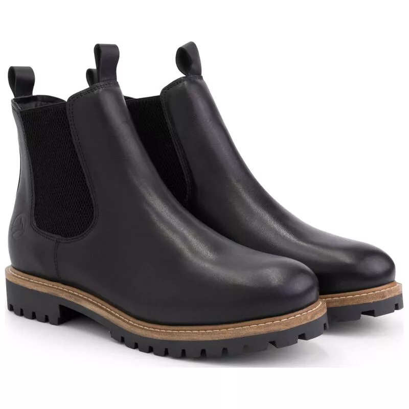 Travelin Mens Rosseland Chelsea Boots Black Sportpursuit