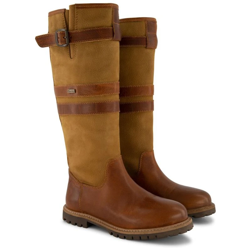 Travelin Womens Norway Boots Cognac Sportpursuit
