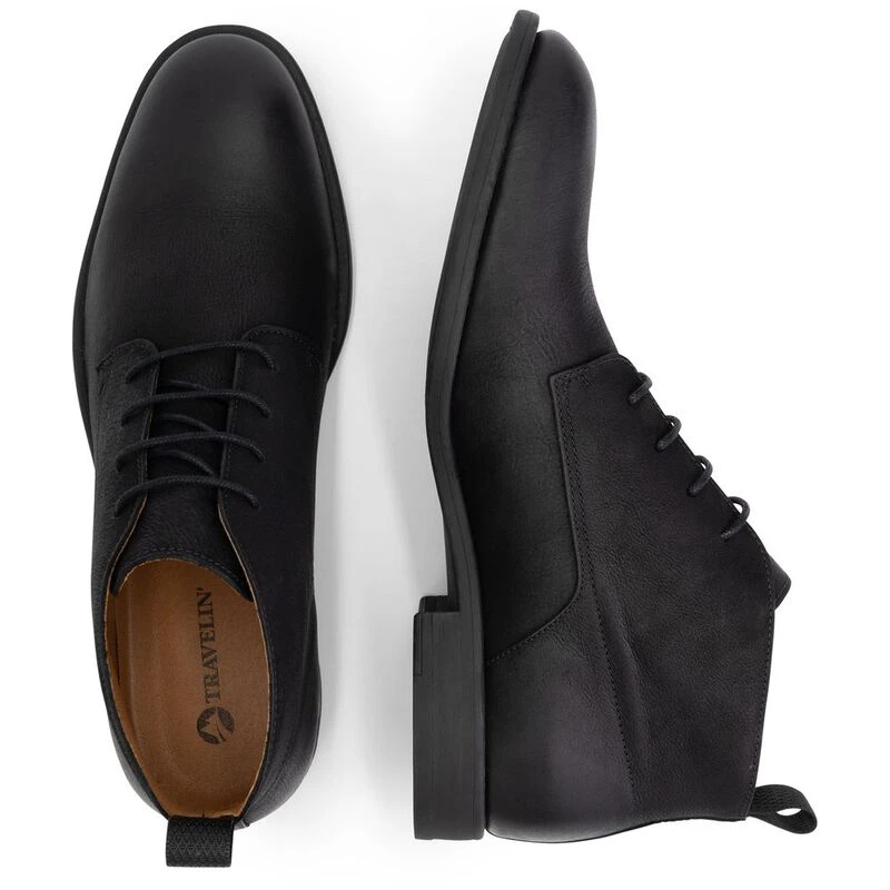 Travelin Mens Watford Boots (Black)
