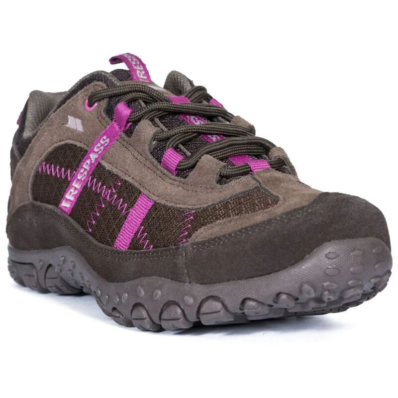 Trespass Womens Fell Shoes Coffee Sportpursuit