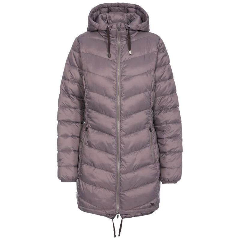 Trespass black puffer jacket on sale