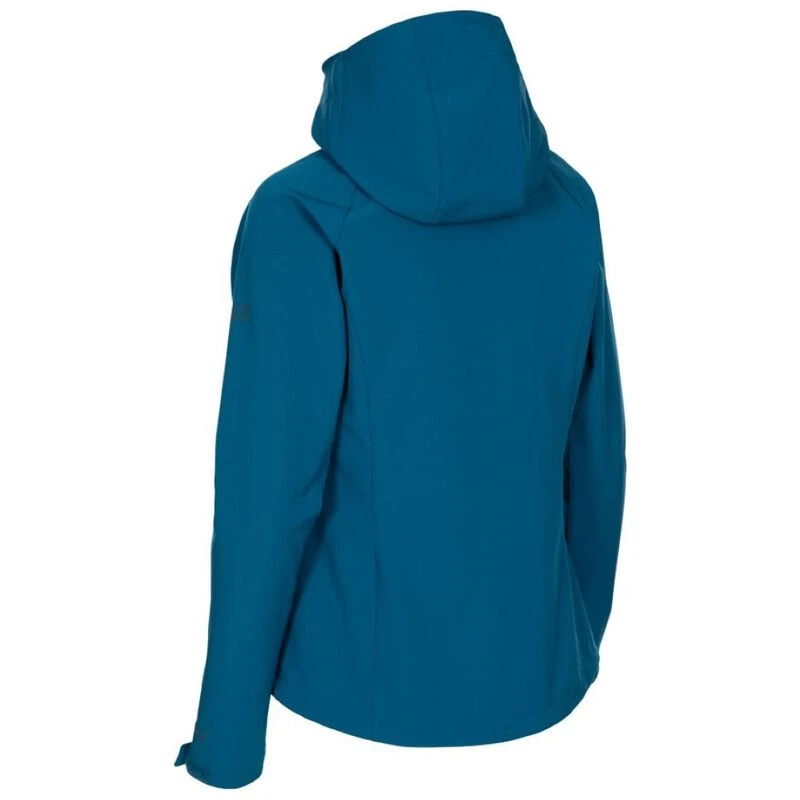 Trespass Womens Bela II Softshell Jacket Cosmic Blue Sportpursuit