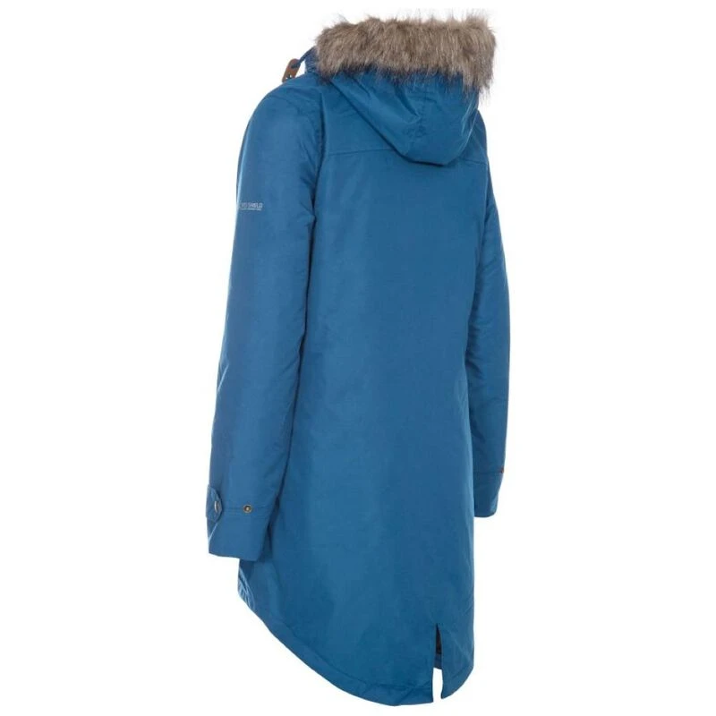 Trespass Womens Clea Parka Indigo Sportpursuit