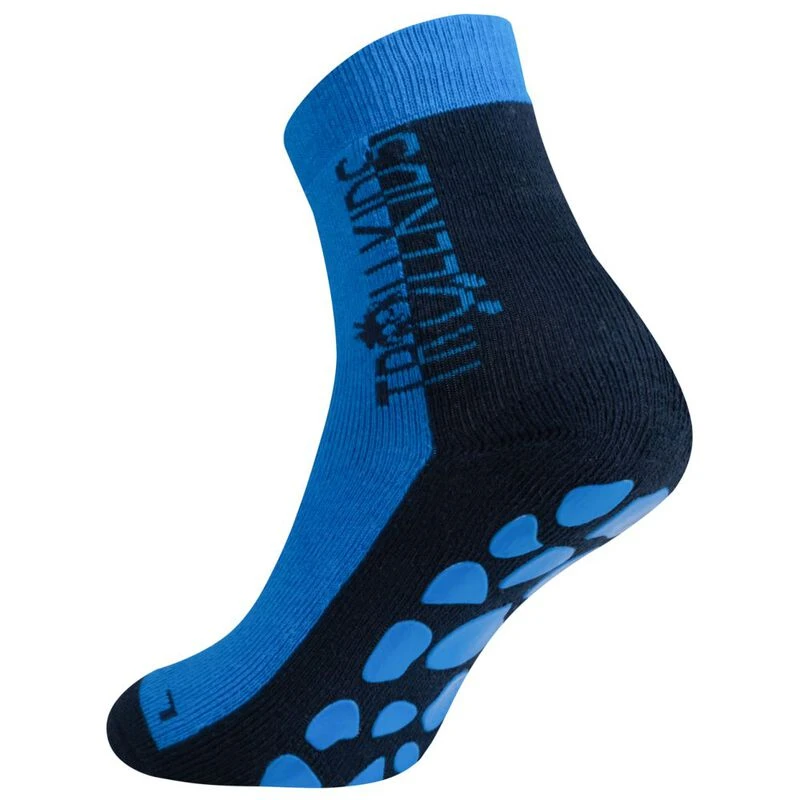 Trollkids Kids Anti-Slip Socks (Navy/Medium Blue) | Sportpursuit.com