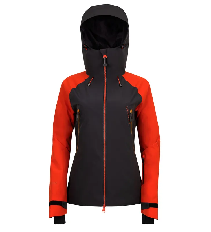 Untrakt Womens Feldspar 2L Shell Jacket (Granite/Beacon) | Sportpursui