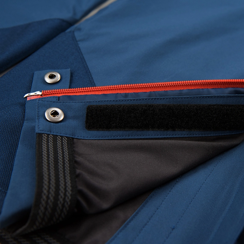 UNTRAKT Mens Feldspar 2 Layer Ski Trousers (Navy/Orange) | Sportpursui